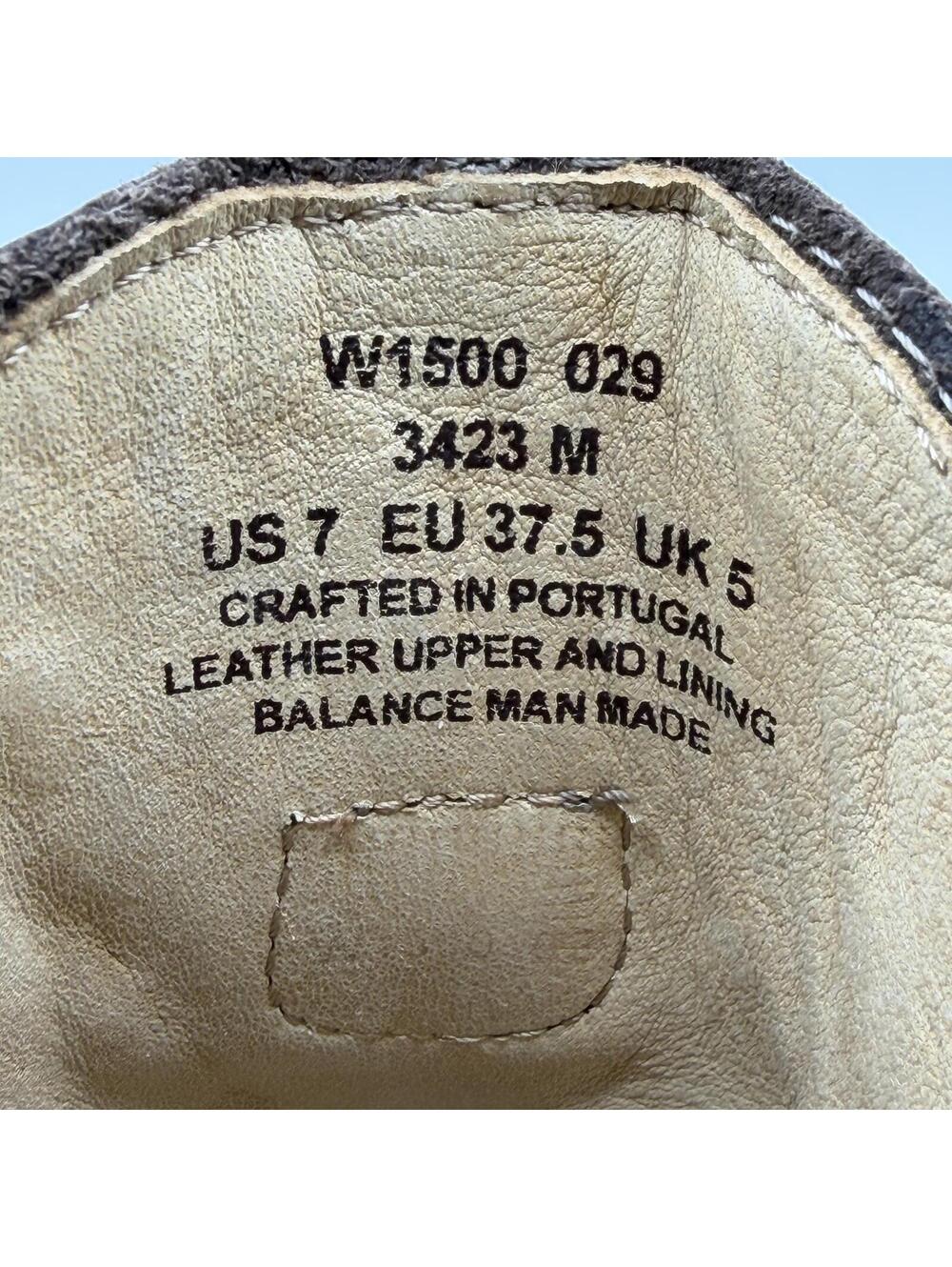 Samuel Hubbard Made in Portugal Van Ness Chelsea Boots Nubuck Size 7 Brown W1500 - Picture 5 of 11